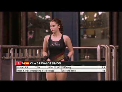 Cloe GRAVALOS SIMON (ESP) - Women's 10m Platform Diving Final