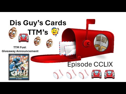 TTM CCLIX..10 Returns (3 Baseball, 3 Football, 3 Racing, 1 Hockey and a giveaway)