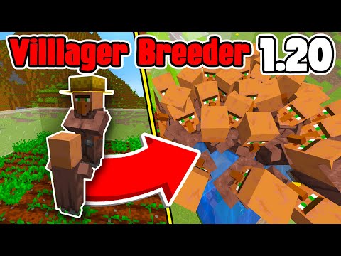 RealJayden - How to Build Easy Villager Breedeer Farm | Minecraft 1.20+ Java & Bedrock Edition