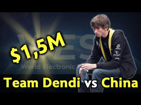 Team Dendi vs China — $1,500,000 tournament