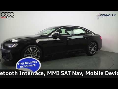 CMG AUDI BALLINA KP68HZW AUDI A6 S LINE 286BHP QUTTRO AUTO * TECH PACK*, BLACK