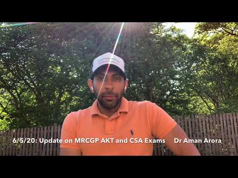 MRCGP Exam Update - RCGP letter released 6/5/20