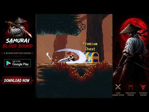 Samurai - Pixel Platformer 2D video thumbnail