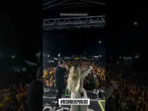 Yara Tchê e Alessandro Costa cantando Tanto em Coelho Neto-MA | Central dos Desejeiros