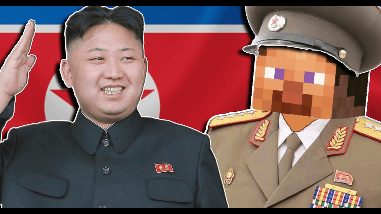 Beating Minecraft, But I Can't Break the Laws of NORTH KOREA - YouTube video featuring the word absolutely essential