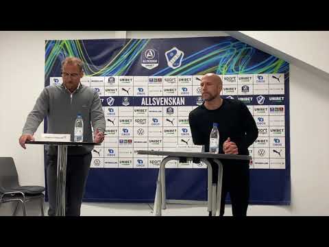 Presskonferens Halmstads BK- Kalmar FF 19 september 2021