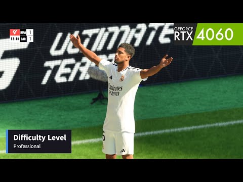 EA Sports FC 25 - Real Madrid vs Barcelona | Full Match Gameplay (PC)