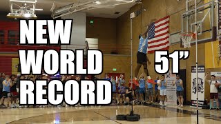 New Max Vertical Jump World Record - 51" by Darius Clark