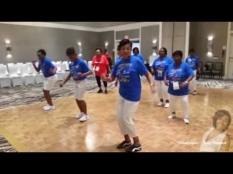 Line Dance work shop with the Line Dance Connection