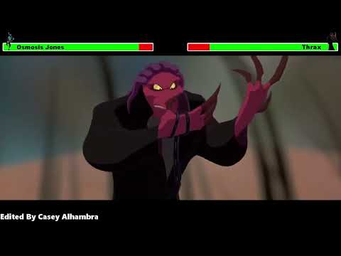 Osmosis Jones (2001) Final Battle with healthbars