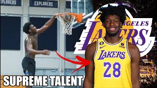 Why This 7ft LOTTERY TALENT Is The ANSWER For The Los Angeles Lakers At Center Ft. Lebron & Davis