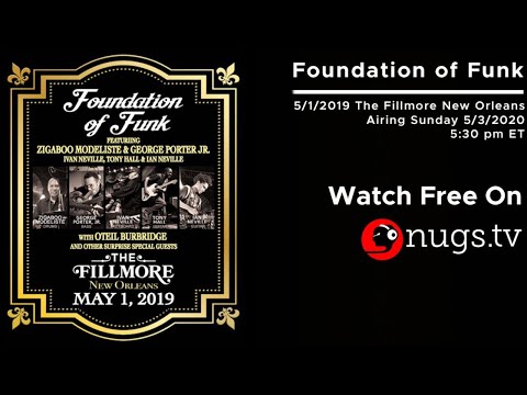 JazzFest Rewind: Foundation Of Funk 5/1/19 The Fillmore New Orleans