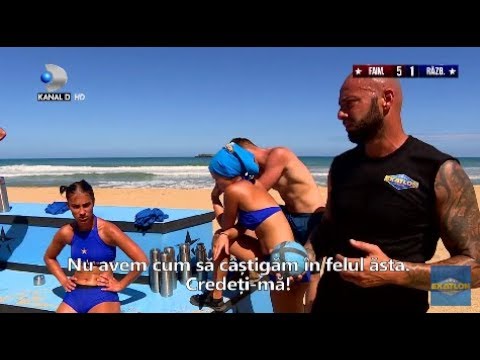 Exatlon Romania (10.02.2019) - Giani si-a iesit din minti si a tipat la Nicoleta! Motivul?