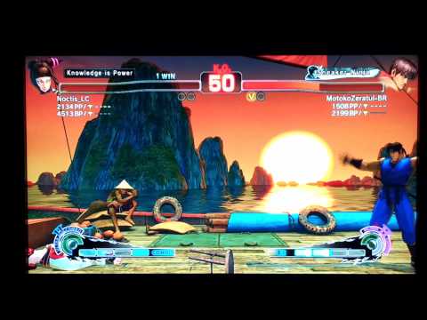 SSF4: AE 2012 (PS3) MotokoZeratul-BR x Noctis_LC - 2ª luta