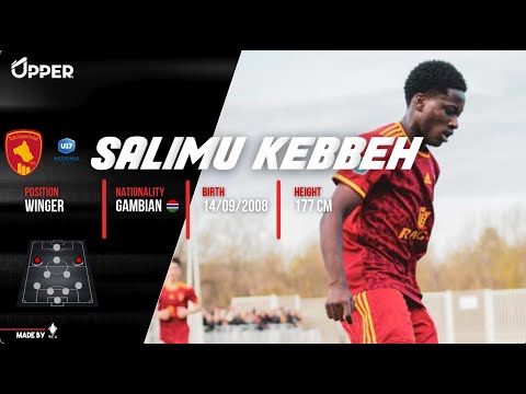 Salimu Kebbeh - Winger - Rodez AF - U17 National