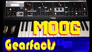 Video thumbnail for Moog Little Phatty demo and review by Gearfacts