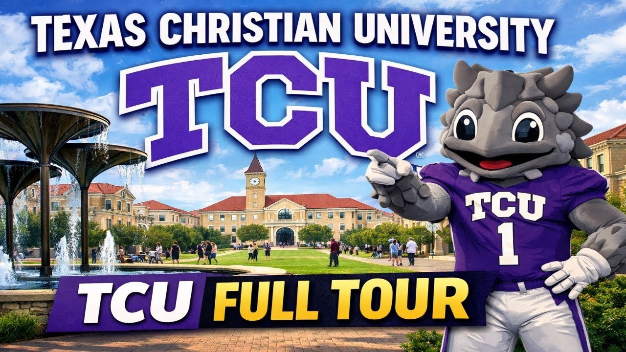 TEXAS CHRISTIAN UNIVERSITY | TCU Full Tour | Academics, Student Life and More