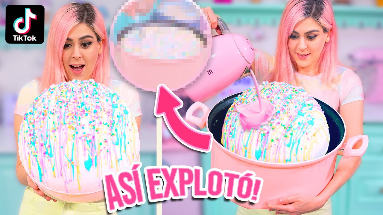 BOMBA DE CHOCOLATE GIGANTE | TIKTOK VIRAL | MIS PASTELITOS