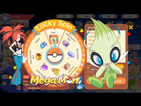 LUCKY SPIN CELEBI / GOT?? /50$ FOR CCELEBI / MEGAMON