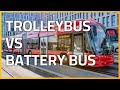 Trolleybus VS Battery Bus Which One Is The Future