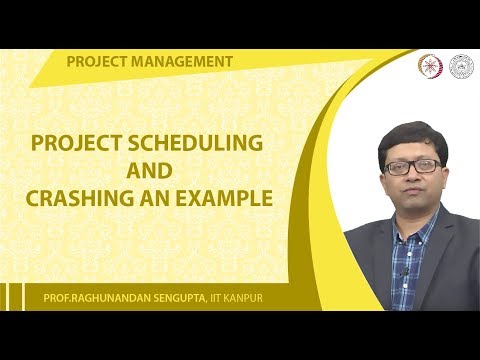Project scheduling and Crashing An Example