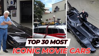 Top30 Most Iconic Movie Cars🎬🎥🚘😱
