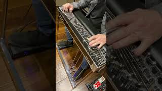 Pedal Steel Guitar Riff'n (Look At Us) Vince Gill #shorts #tutorial #pedalsteelguitar #vincegill