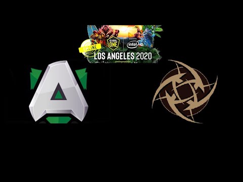 Alliance vs NiP ESL One LA 2020 Online Highlights Dota 2