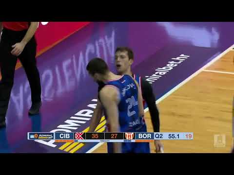 AdmiralBet ABA League 2022/23 highlights, Round 5: Cibona - Borac Mozzart (28.10.2022)