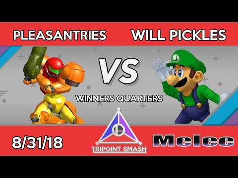 Pleasantries (Samus) vs Will Pickles (Luigi) - Tripoint Smash 26 Winner's Quarters