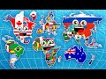 All The Countries Of The World KLT Geography
