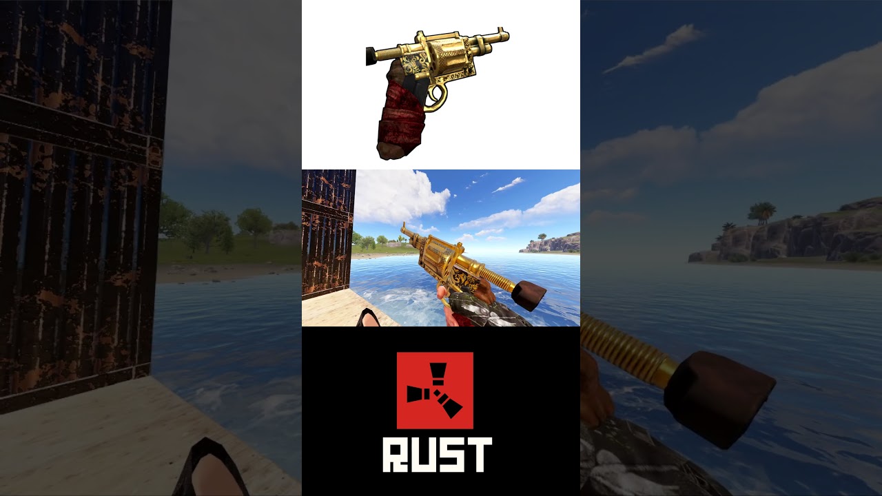 🟣OUTLAW REVOLVER🟣#shorts  #rust  #rustshorts  #rustgame  #rustskins