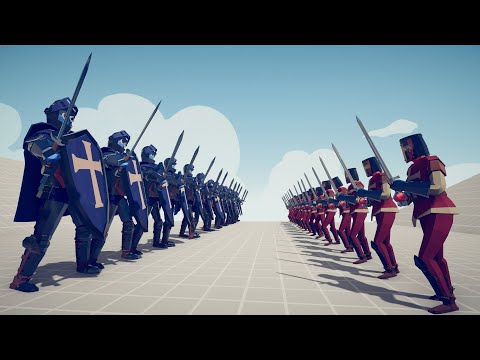 Tournament All Melee Units 10x against 10x Totally Accurate Battle Simulator TABS