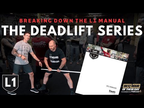 617. Deadlift, SDHP, and Med-Ball Clean | Breaking Down The CrossFit L1 Manual