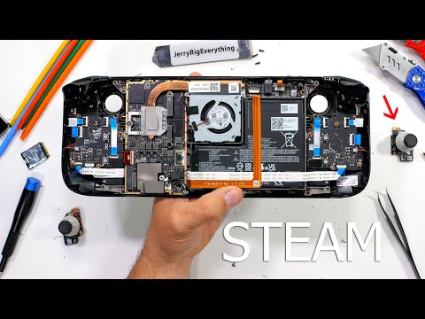 Steam Deck Teardown! – There’s a secret inside the track pad…