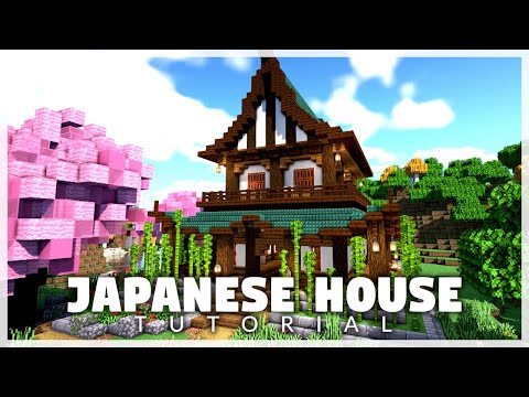 BlueNerd - Minecraft: How to Build an Ultimate Japanese House | Japanese House Tutorial
