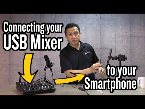 How to Connect your USB Mixer to your Smartphone?