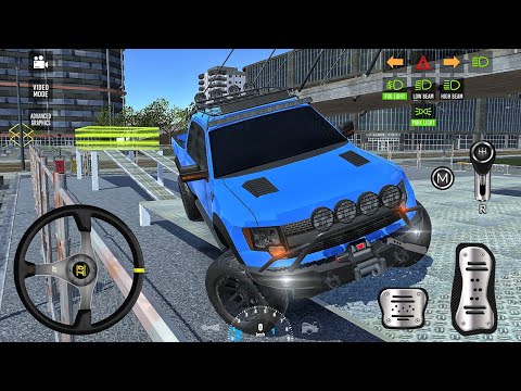 New 4x4 Monster Truck Ramps Parking Multi-Levels 4 - Car Game Android Gameplay