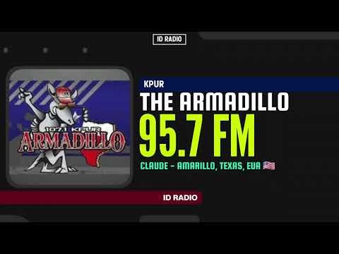 KPUR The Armadillo 95.7 FM. Claude - Amarillo, Texas, EUA 🇺🇲