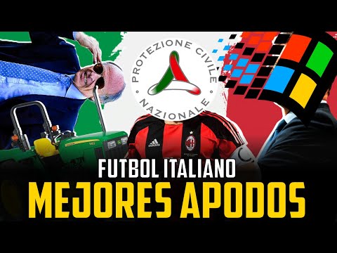 Los MEJORES APODOS del FÚTBOL ITALIANO I Con DIETA CASSANO