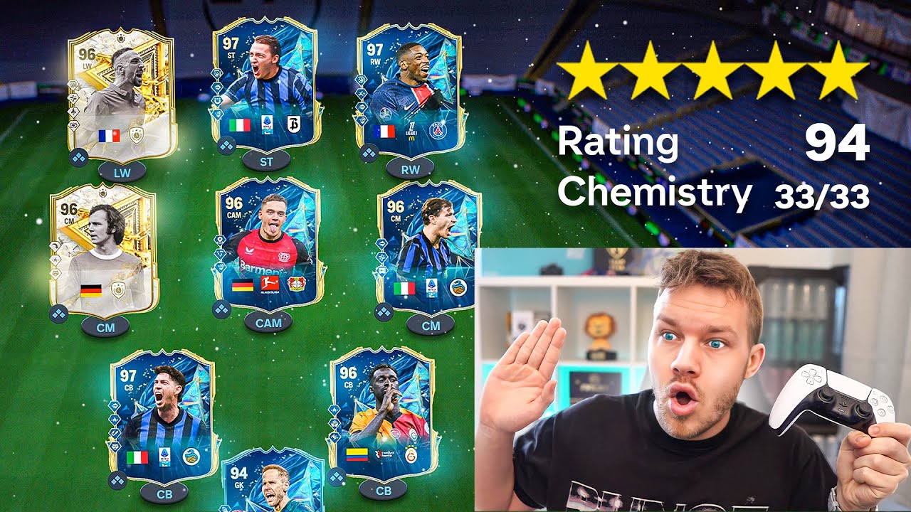 Min første 127 rated draft challenge i FC25!