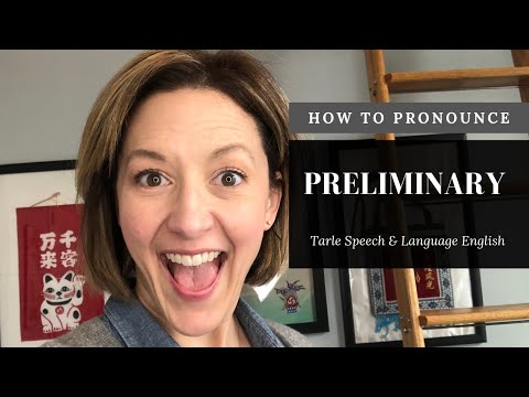 Learn to Pronounce PRELIMINARY - American English Pronunciation Lesson #learnenglish
