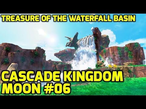 Super Mario Odyssey - Cascade Kingdom Moon #06 - Treasure of the Waterfall Basin