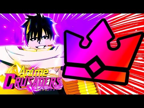 Evolving The *NEW* 0.1% CRUSADER Judar In Anime Crusaders Roblox!