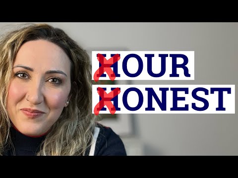 Exceptions: La H In Queste Parole È Muta | Miriam Romeo English Coach