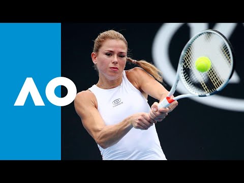 Camila Giorgi v Iga Swiatek match highlights (2R) | Australian Open 2019