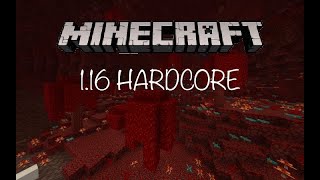 1.16 SnapShot Hardcore Episode 1 I Minecraft Java Edition