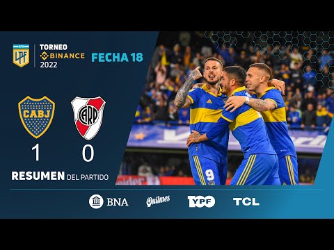 #TorneoBinance | Fecha 18 | resumen de Boca - River