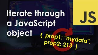 How to iterate through a JavaScript object literal