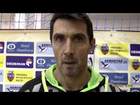 Mateo Garralda, declaratii dupa Stiinta MD Bacau – Energia Pandurii Tg. Jiu 26-21